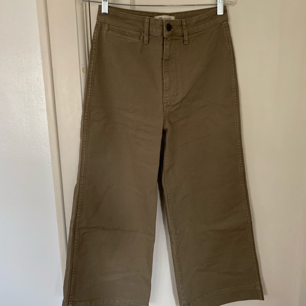 Madewell Emmett Wide Leg Crop BNWT